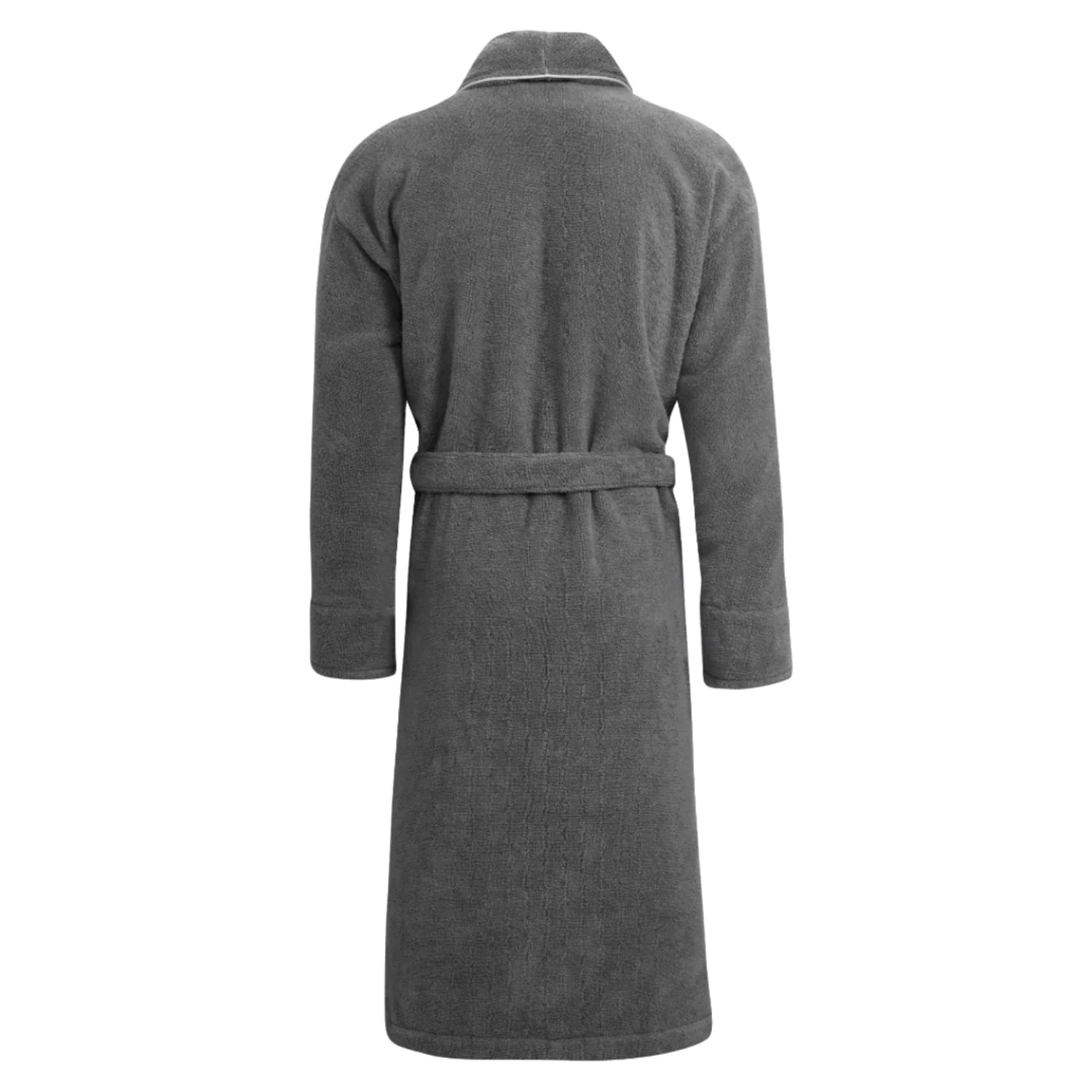 His & Hers Grey Towelling Bathrobe Bundle - Europa - Image 3