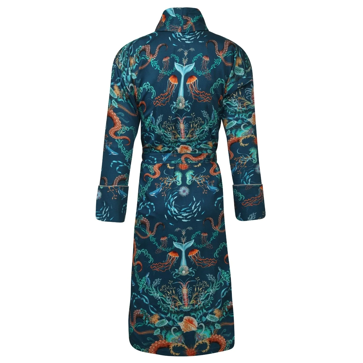 Lightweight Women's Bathrobe - Ocean Treasure - Image 3