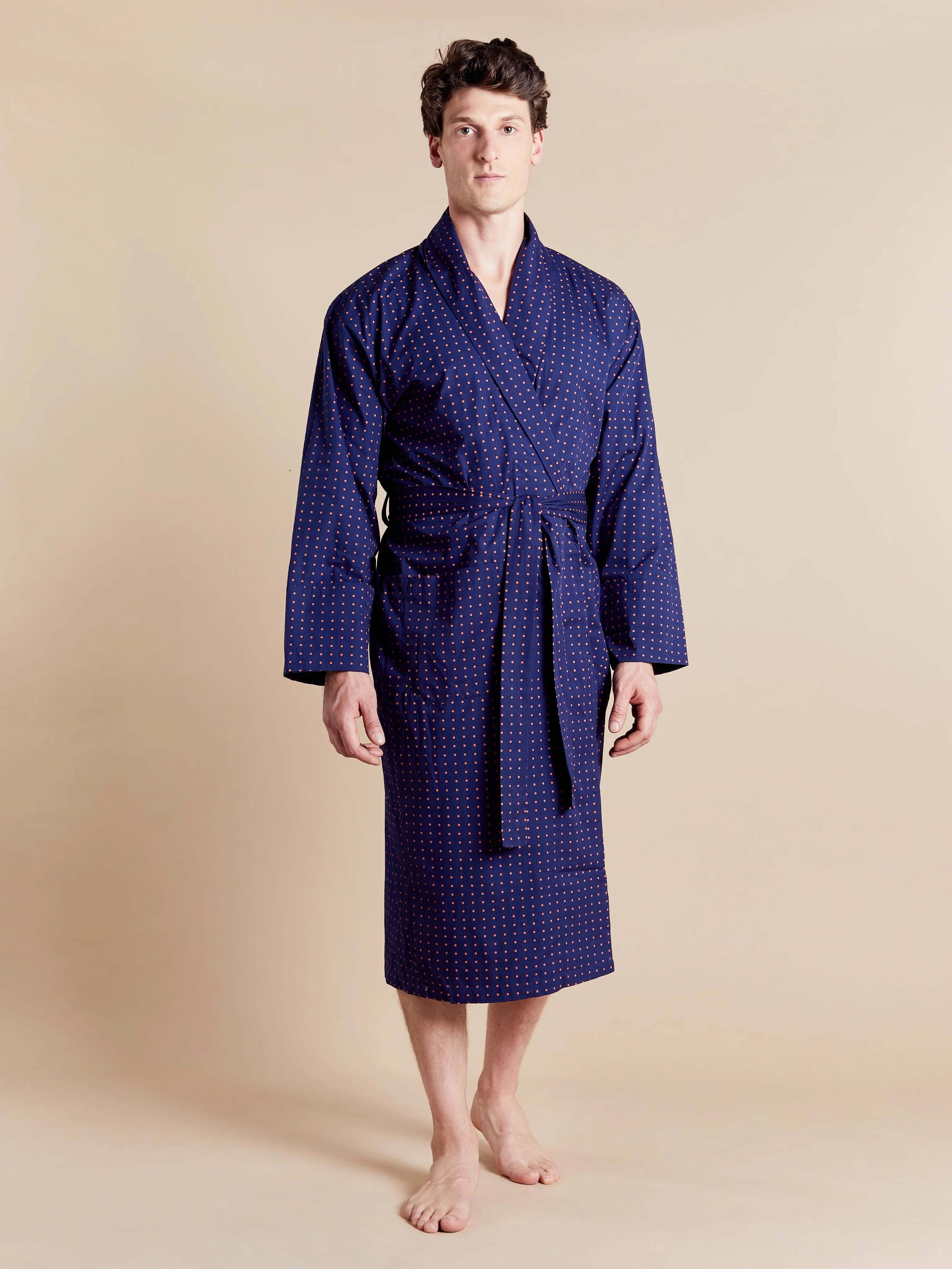 Lightweight Men's Bathrobe - Pacific - Image 2