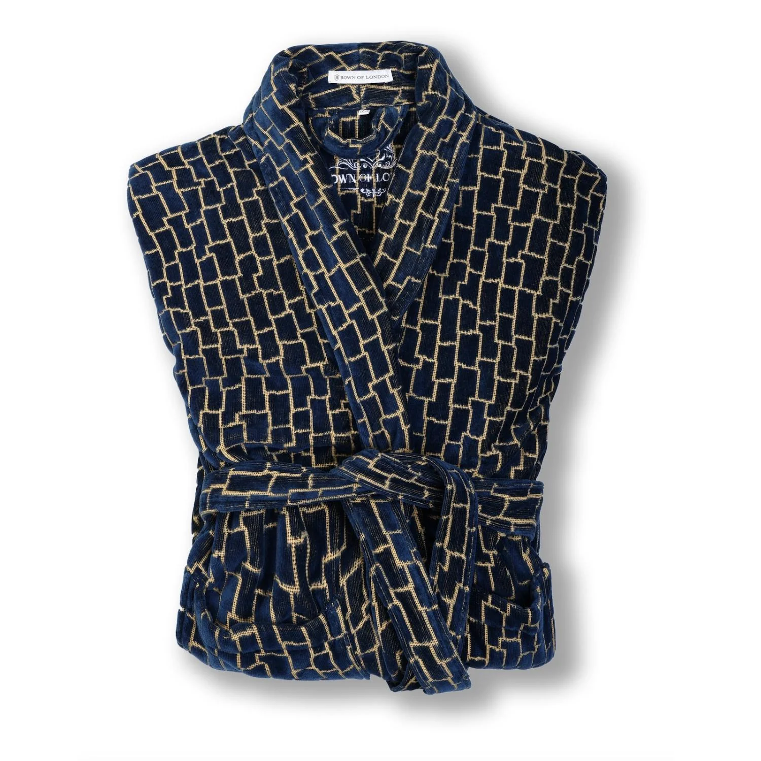 Men's Bathrobe - Agean - Image 6
