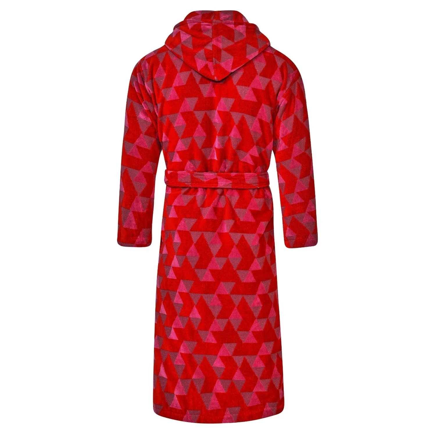 Women's Hooded Robe - Pink Diamond - Image 4