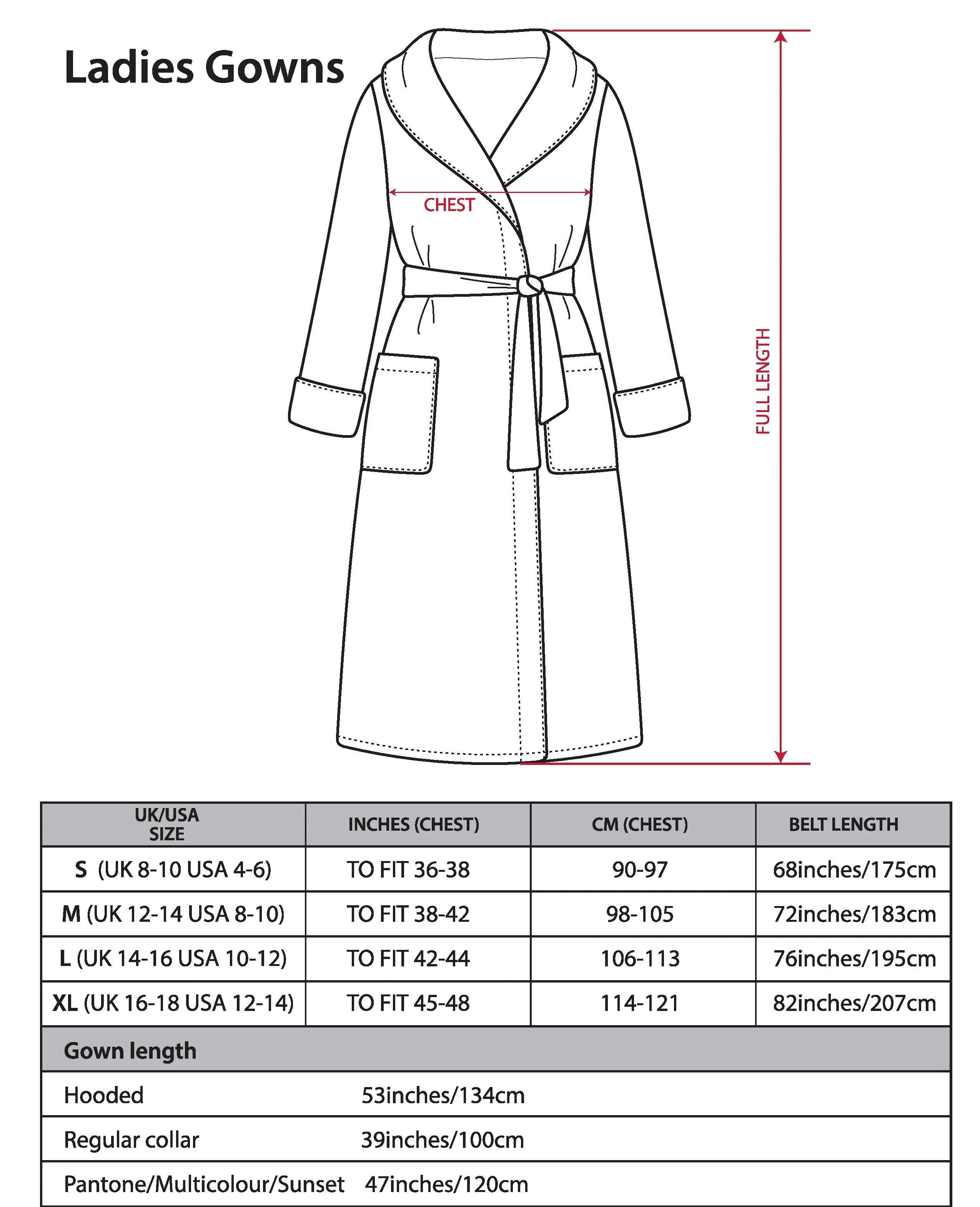 Women's Hooded Robe - Pink Diamond - Image 8
