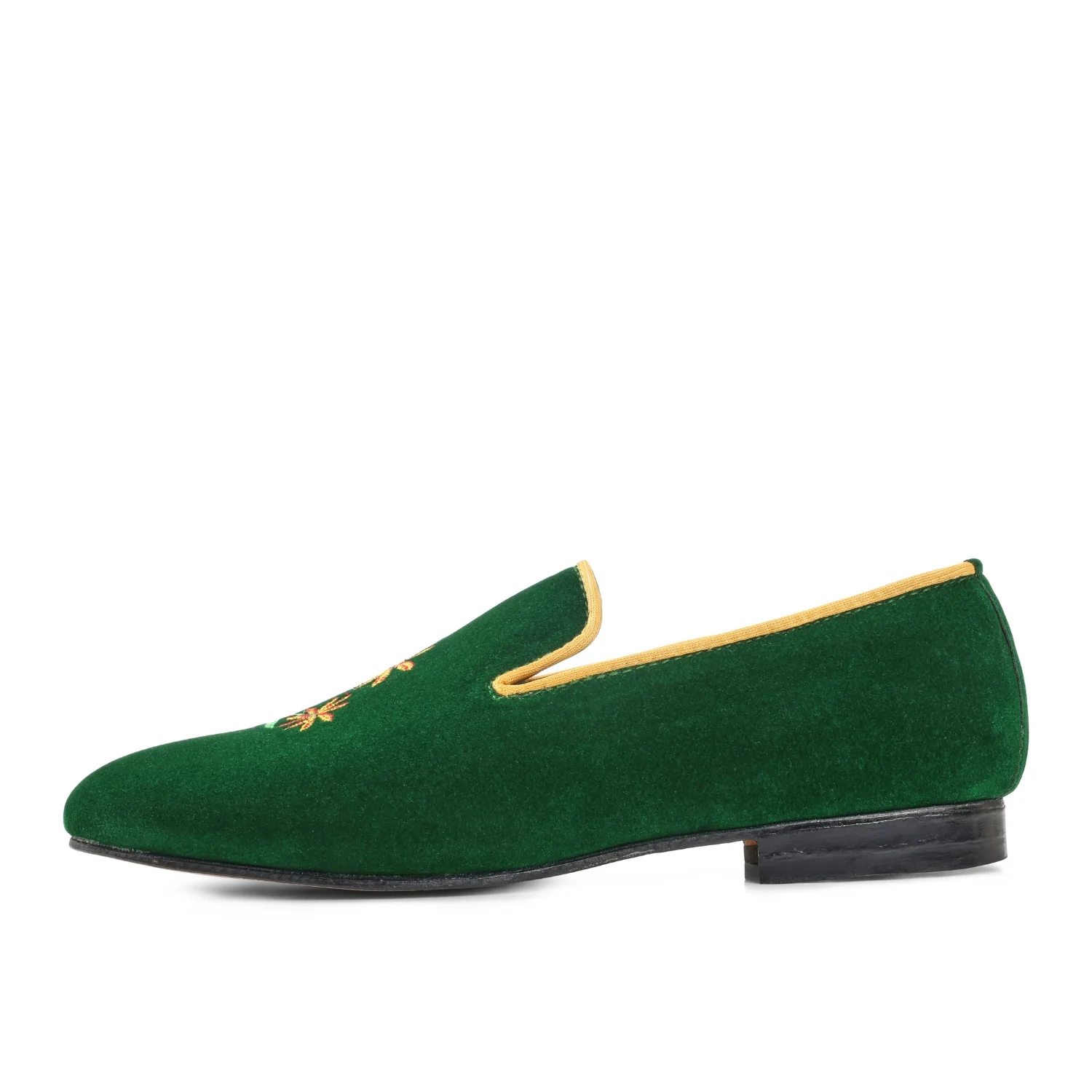 Women's Velvet Loafer/Slipper Shoe Musical Notes - Image 5