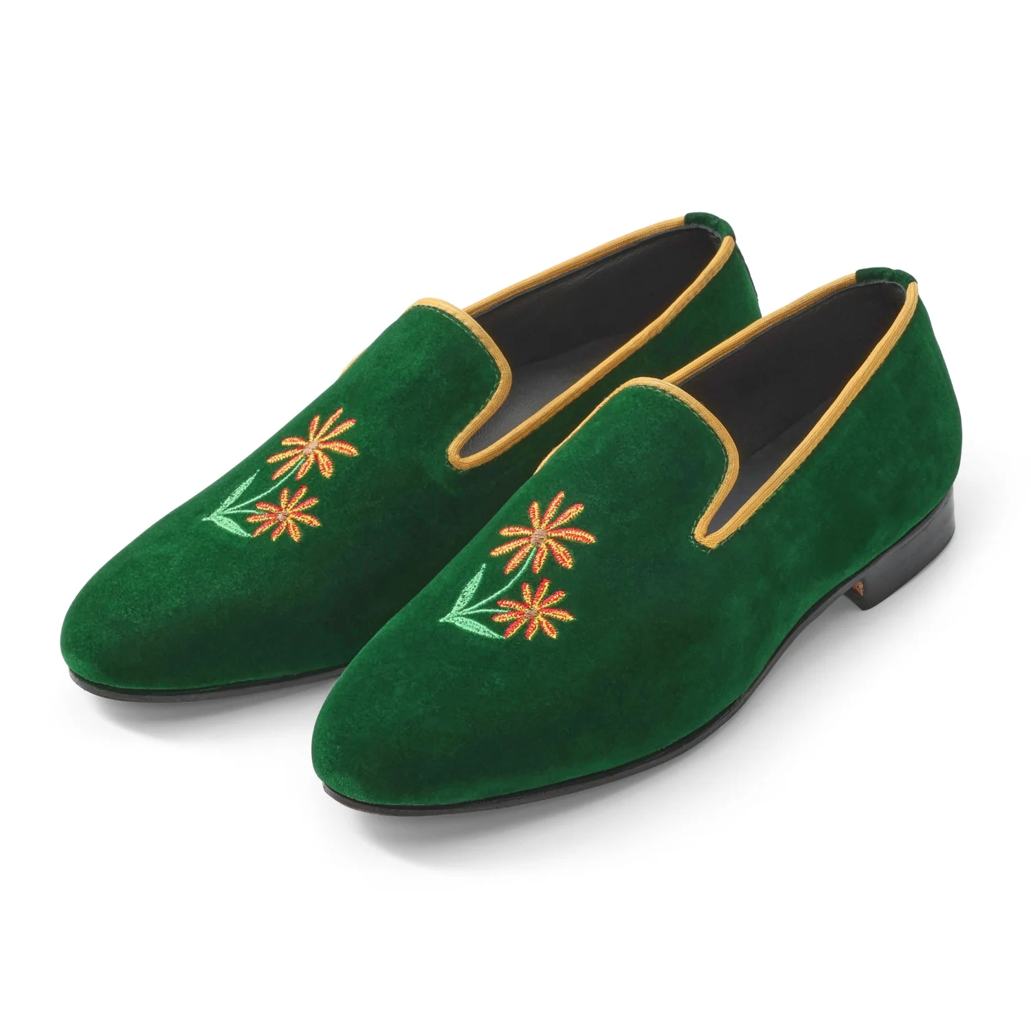 Women's Velvet Loafer/Slipper Shoe Musical Notes - Image 7